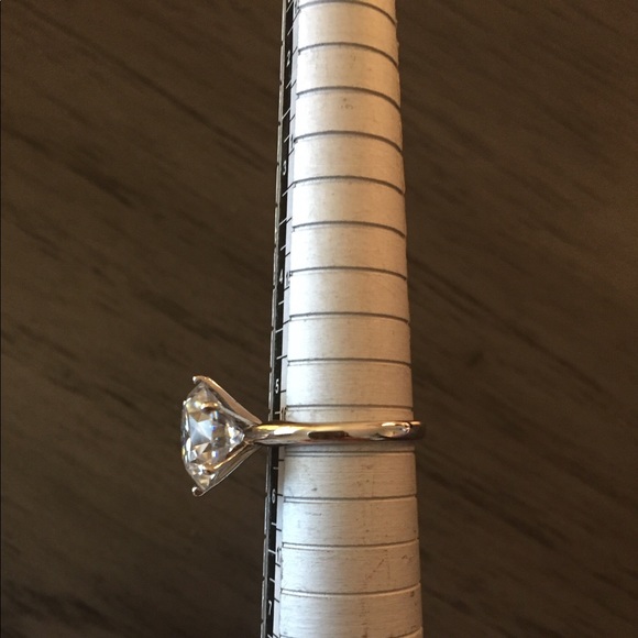 Sold -Charles & Colvard Moissanite 14k Forever One - Picture 4 of 8